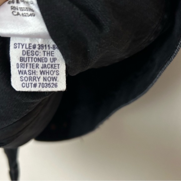 Mother Denim Button Up Drifter Jacket in Who’s Sorry Now - Picture 3 of 6